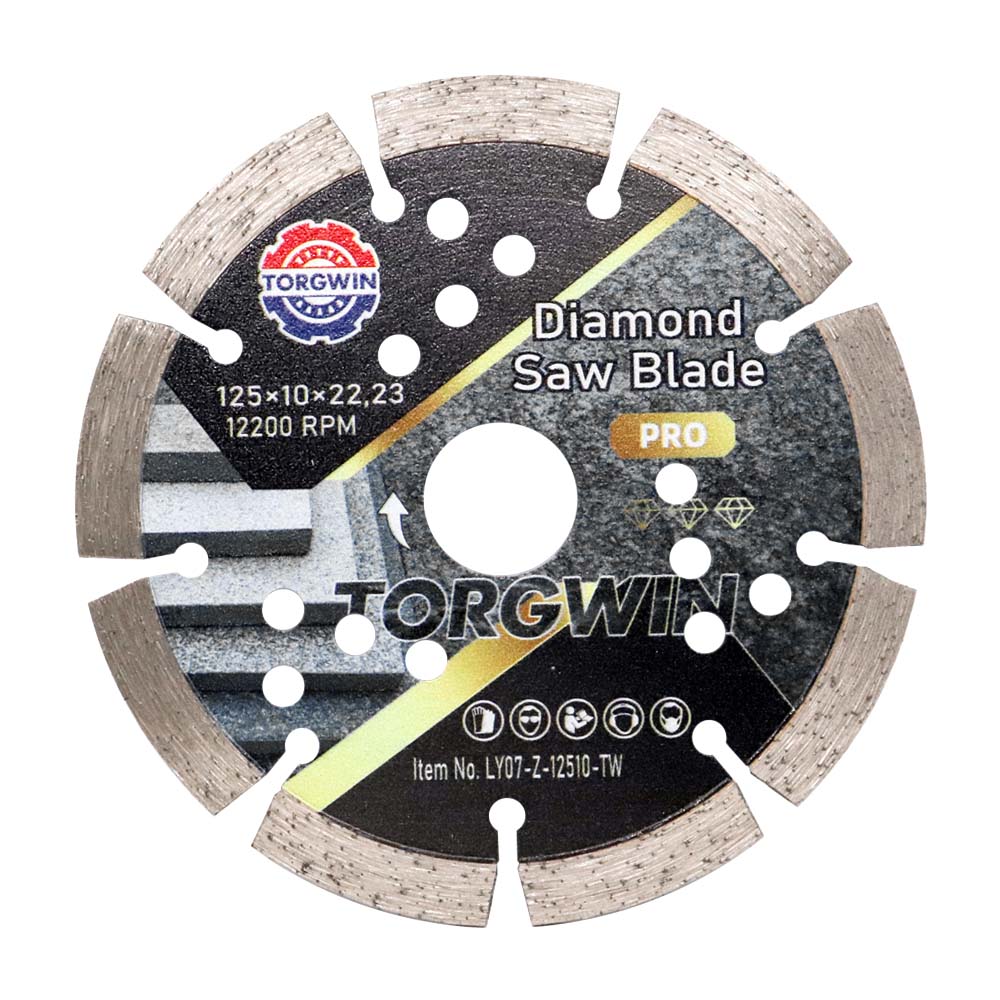 Lưỡi cưa kim cương phân đoạn 125mm để cắt đá cẩm thạch