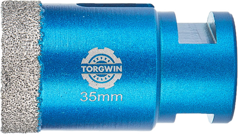 Kim cương lõi khoan bit M14 Shank được chăn bông 35mm
