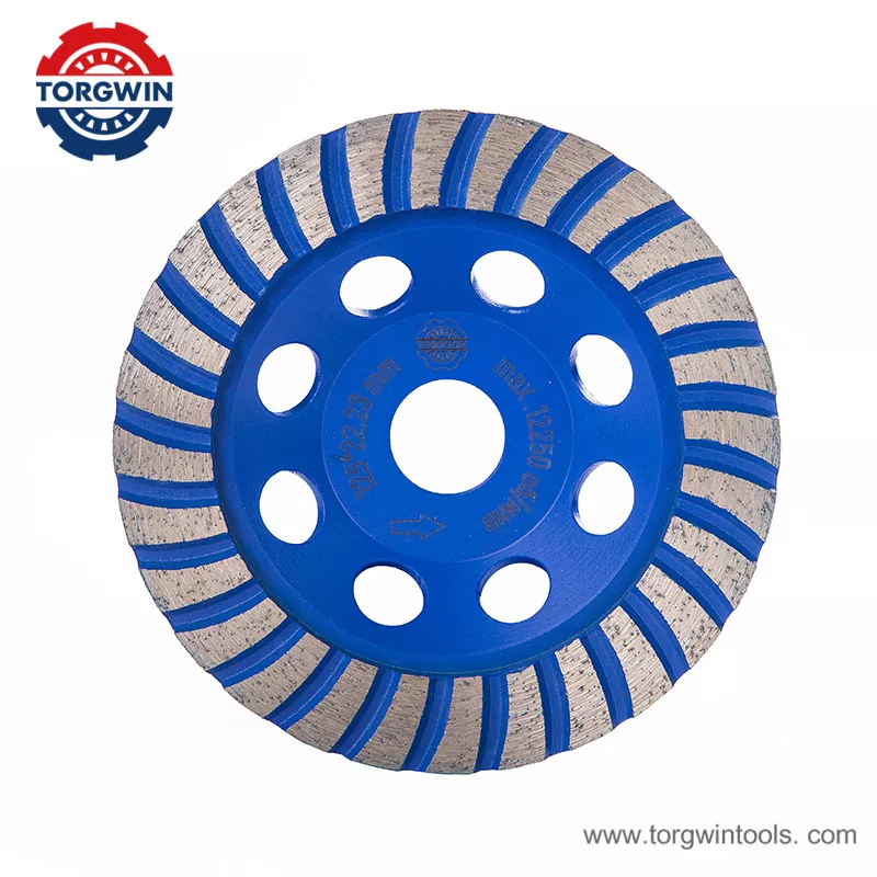 Bánh mài hàn tần số cao có răng rộng 125mm
