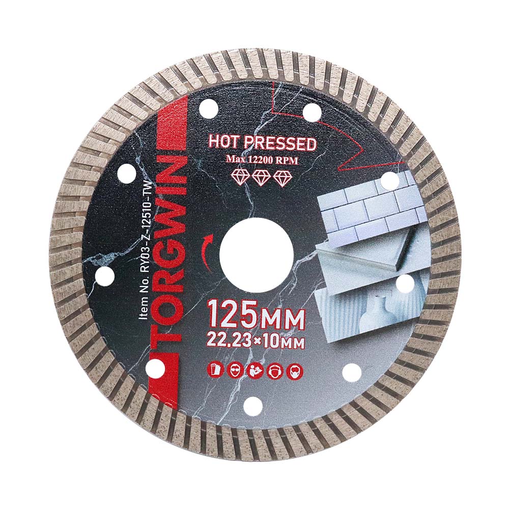 Hot Pressed Turbo Diamond Saw Pro