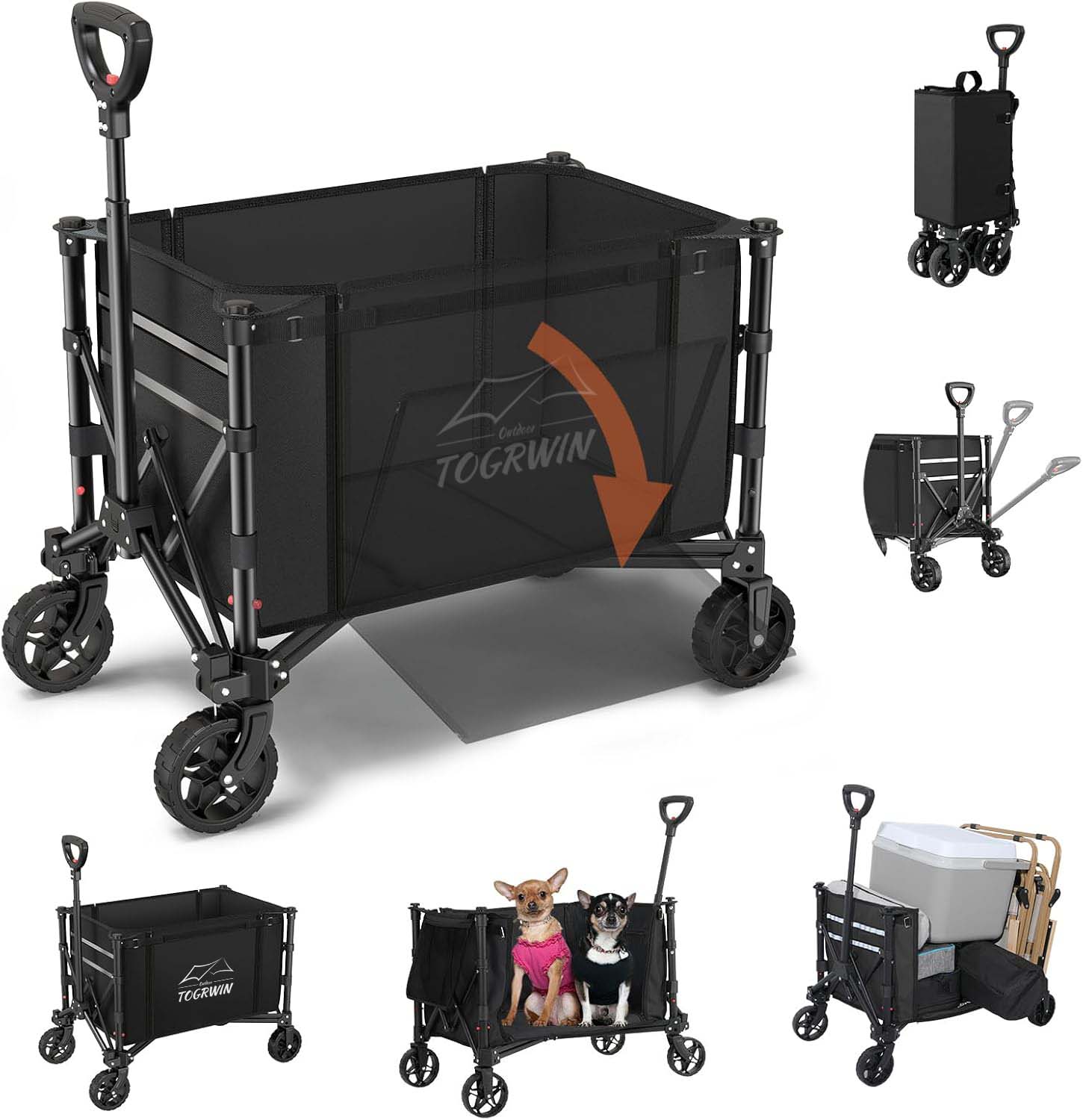 Torgwin 3 trong 1 Wagon chuyển đổi thành băng ghế dự bị