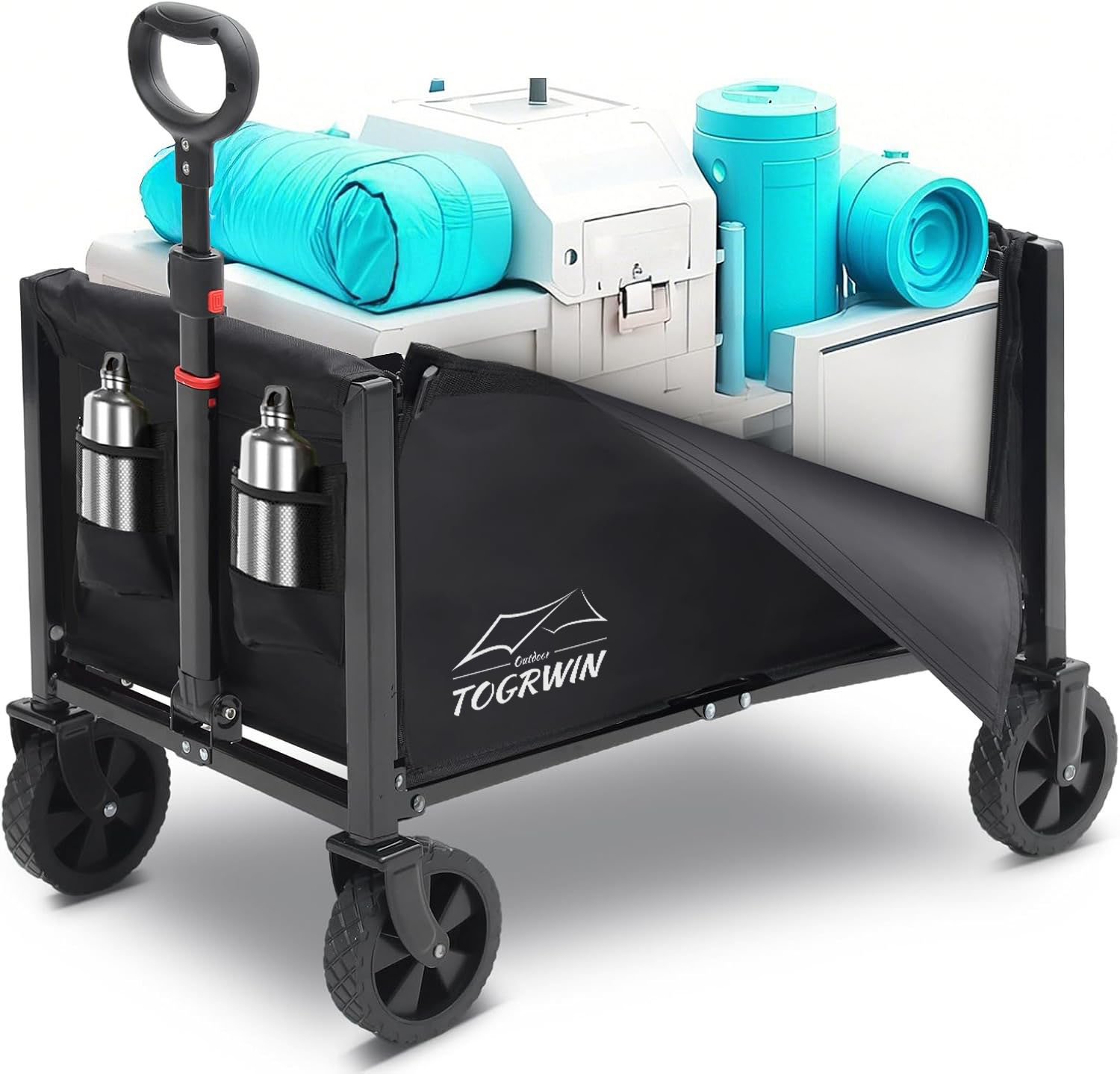 Giỏ xe có thể gập lại 160L- 3 trong 1 Giỏ xe
