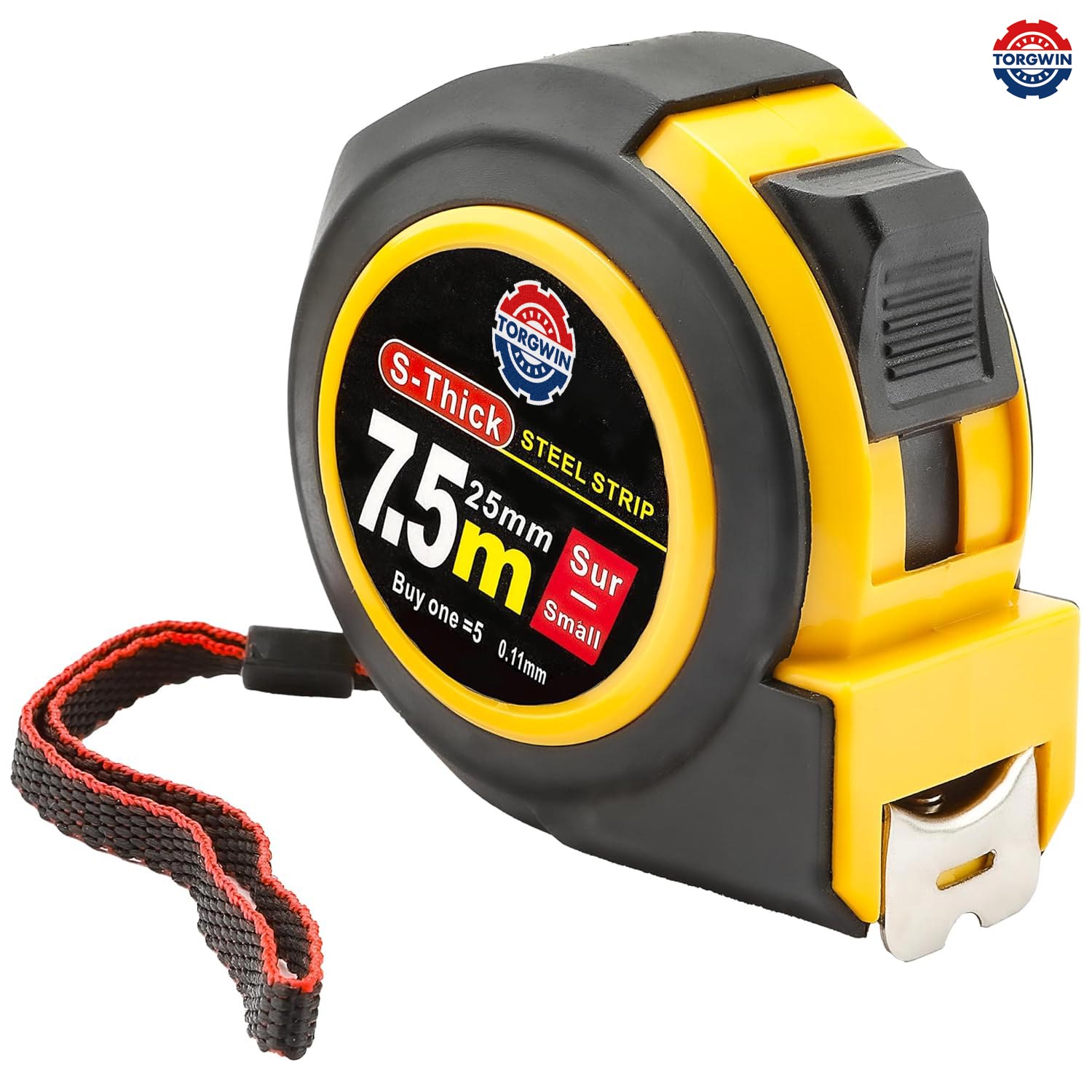 Băng đo thép Torgwin, Băng Băng 25 ft, Băng có thể thu vào được
